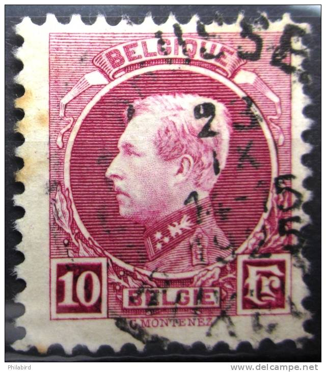 BELGIQUE              N°  219               OBLITERE - 1921-1925 Small Montenez