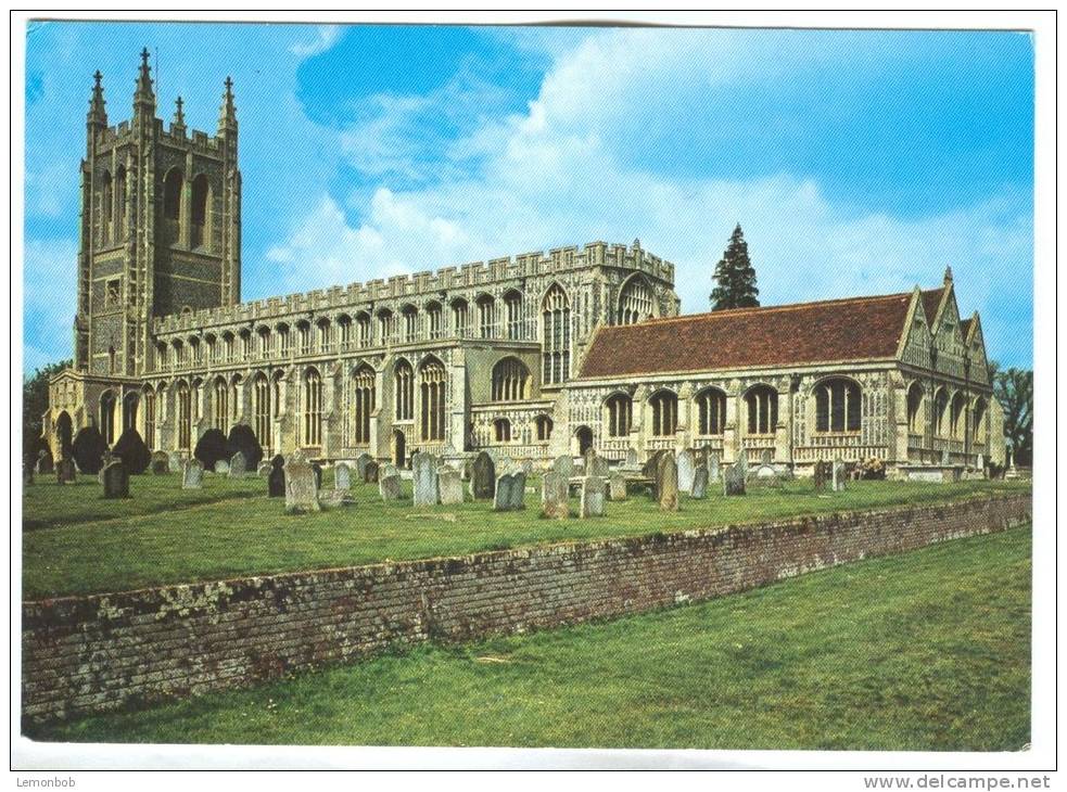 UK, Church Of The Holy Trinity, Long Melford, Unused Postcard [12302] - Andere & Zonder Classificatie