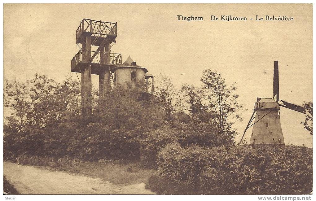 TIEGHEM - Anzegem - De Kijktoren - Le Belvédère - Molen - Anzegem