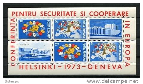 Romania 1973 Mi Block 1084 MNH Europe - Unused Stamps