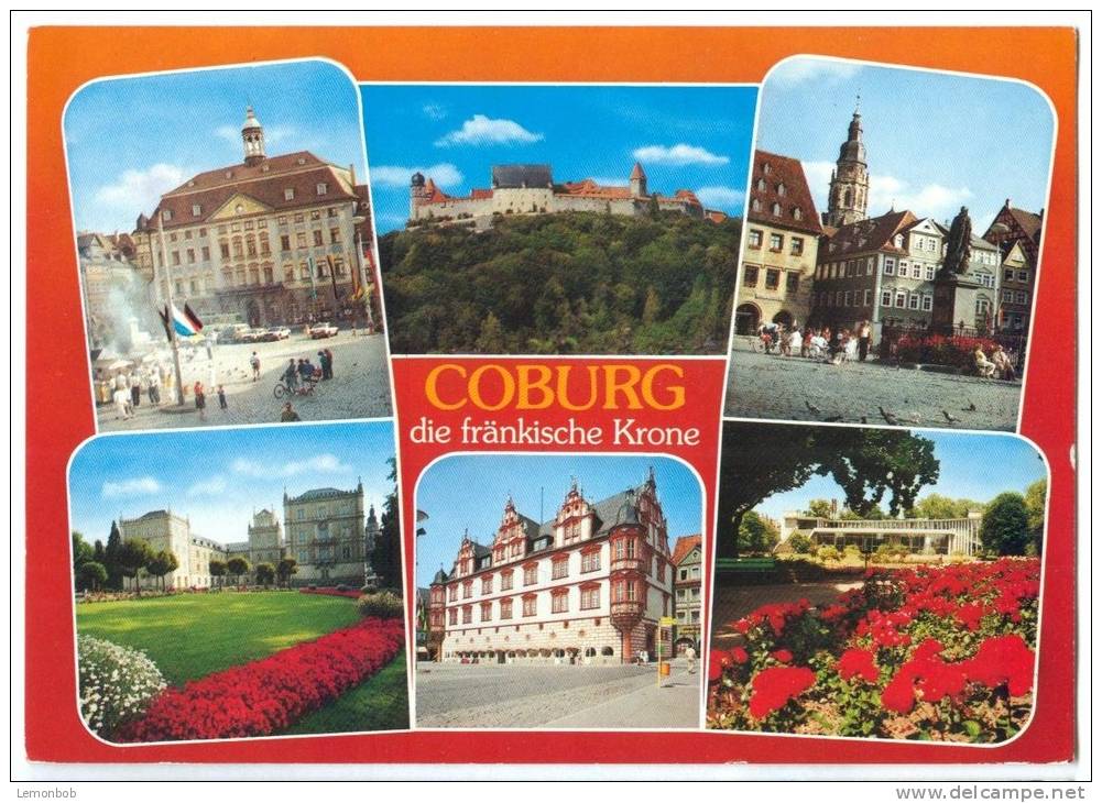 Germany, COBURG, Die Frankische Krone, 1995 Used Postcard [12332] - Coburg