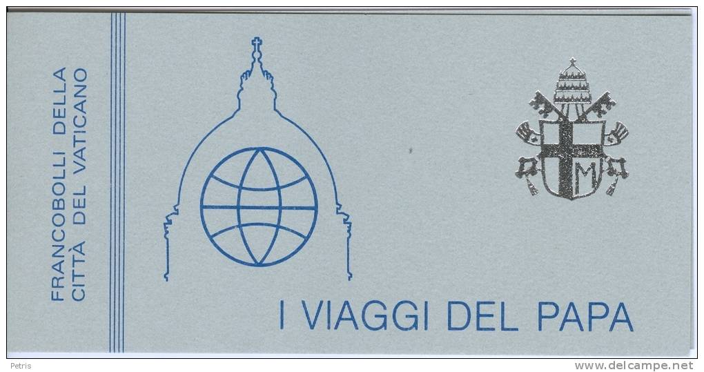 Vatican City 1985 Booklet Voyages Of John Paul II MNH** - Libretti