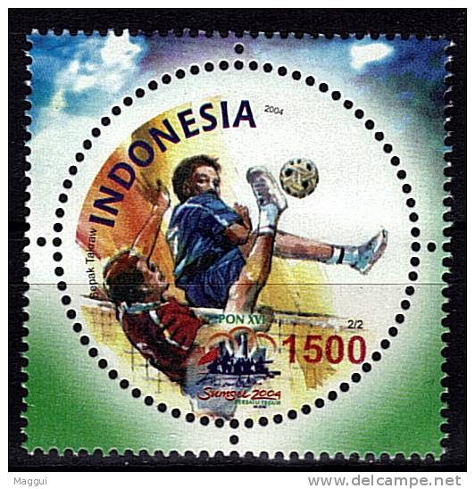 INDONESIE   N° 2110 * *    Jo 2004  Football  Soccer  Fussball - Unused Stamps