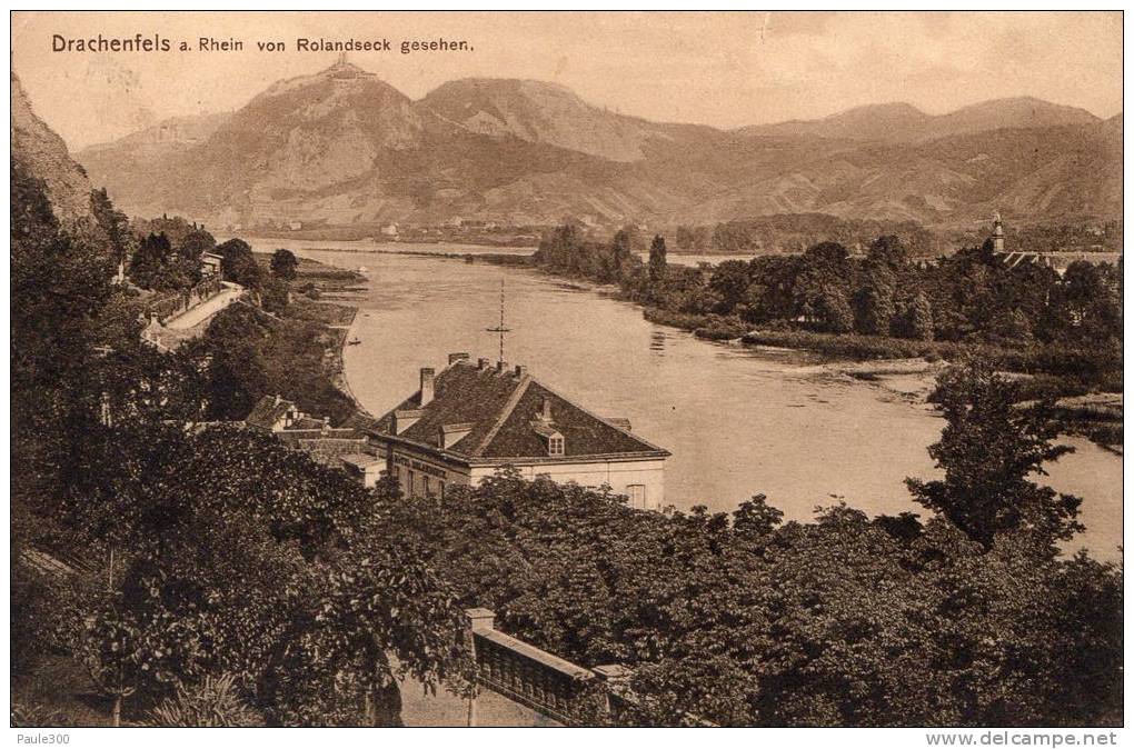 Remagen - Drachenfels Vom Rolandseck Aus Gesehen   L16 - Remagen