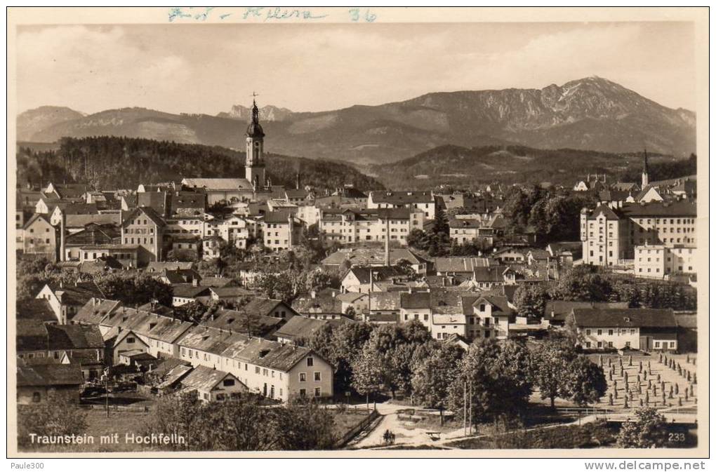 Traunstein Mit Hochfelln   L16 - Traunstein