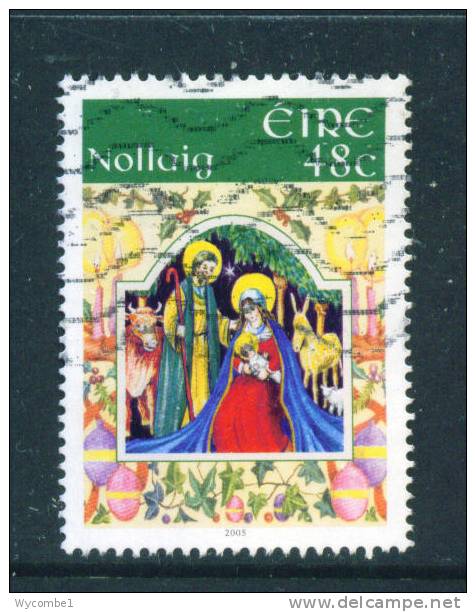 IRELAND  -  2005  Christmas  48c  FU  (stock Scan) - Used Stamps