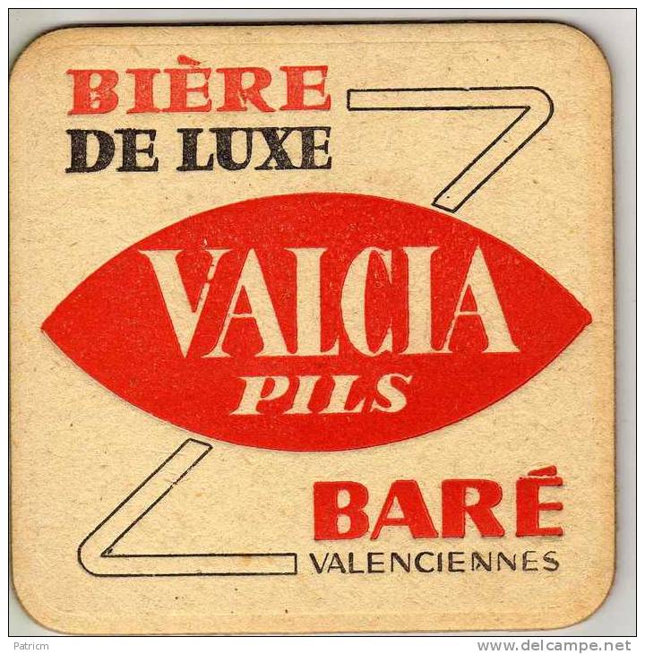Sous Bock  Ancien De La Brasserie BARE Valenciennes - Sotto-boccale