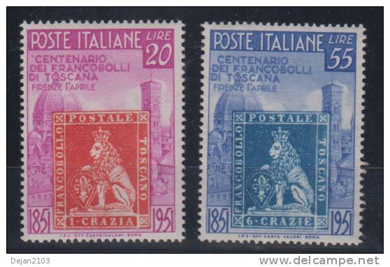 Italy Day Of Stamp 1951 MNH ** - Neufs