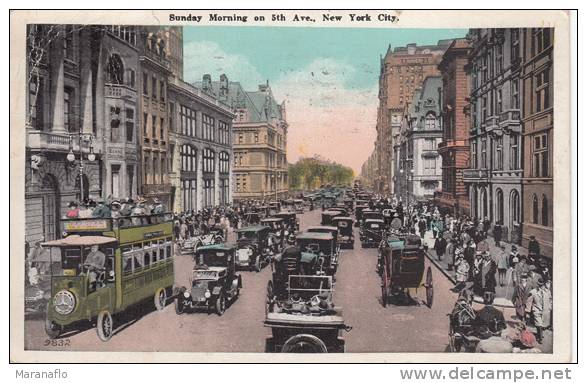 NEW YORK CITY. Sunday Morning On 5th Ave. - Andere & Zonder Classificatie