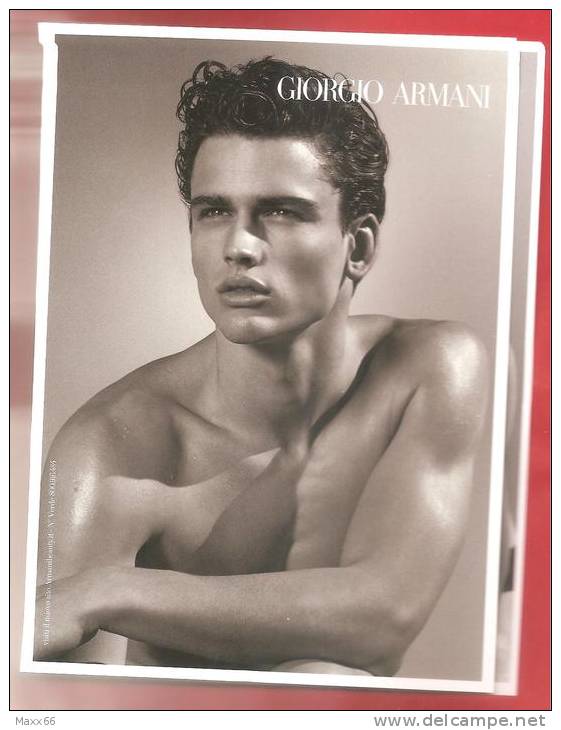 GIORGIO ARMANI - ACQUA DI GIO' ESSENZA - CAMPIONCINO CON BROCHURE GRANDE FORMATO - Cm. 14 X 20 - Miniatures Hommes (avec Boite)