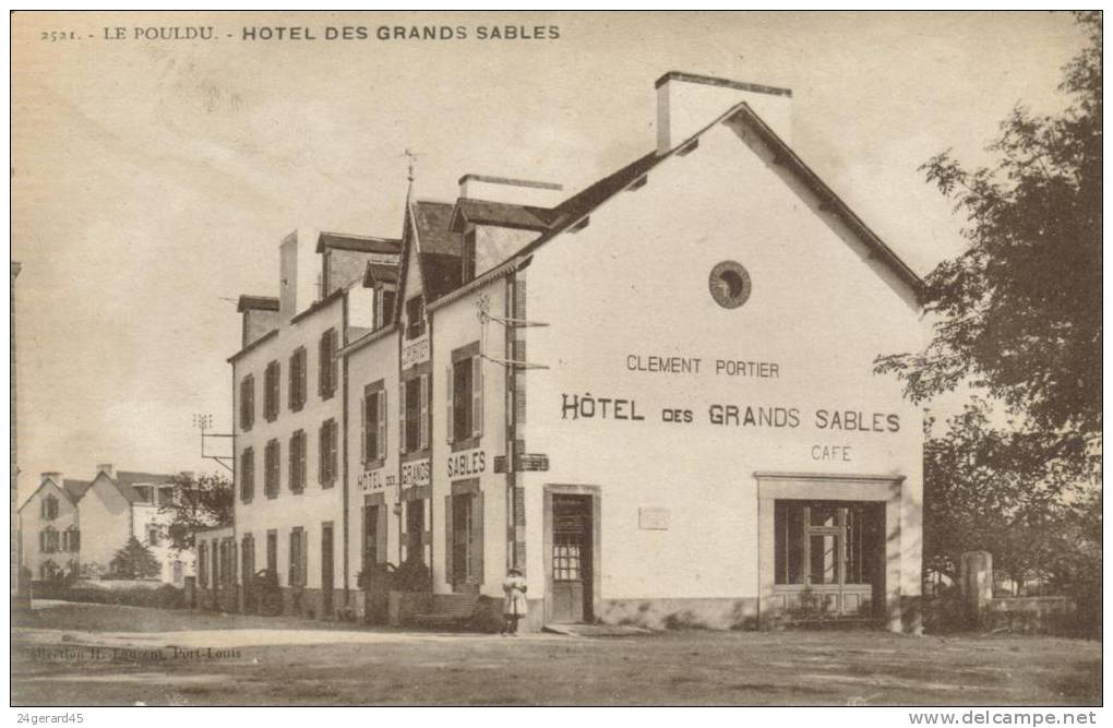 CPSM LE POULDU (Finistère) - Hôtel Des Grands Sables - Le Pouldu