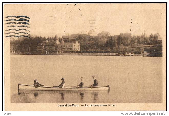 GENVAL Les Eaux  La Périssoire Sur Le Lac - Rixensart