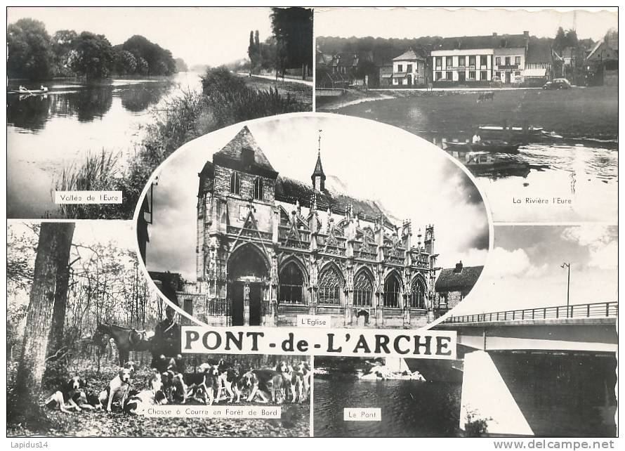 H H 743 / C P S M- PONT DE L'ARCHE (27) MULTIVUES - Pont-de-l'Arche