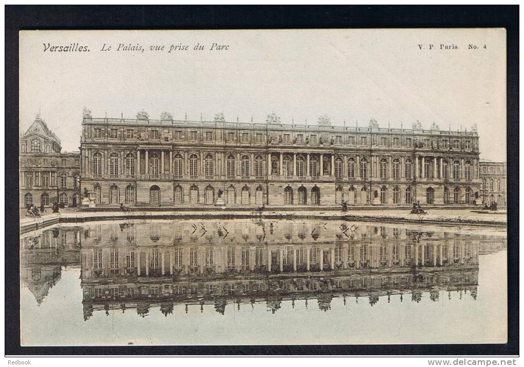RB 899 - Early Postcard - Le Palais, Vue Prise Du Parc - Versailles France - Ile-de-France