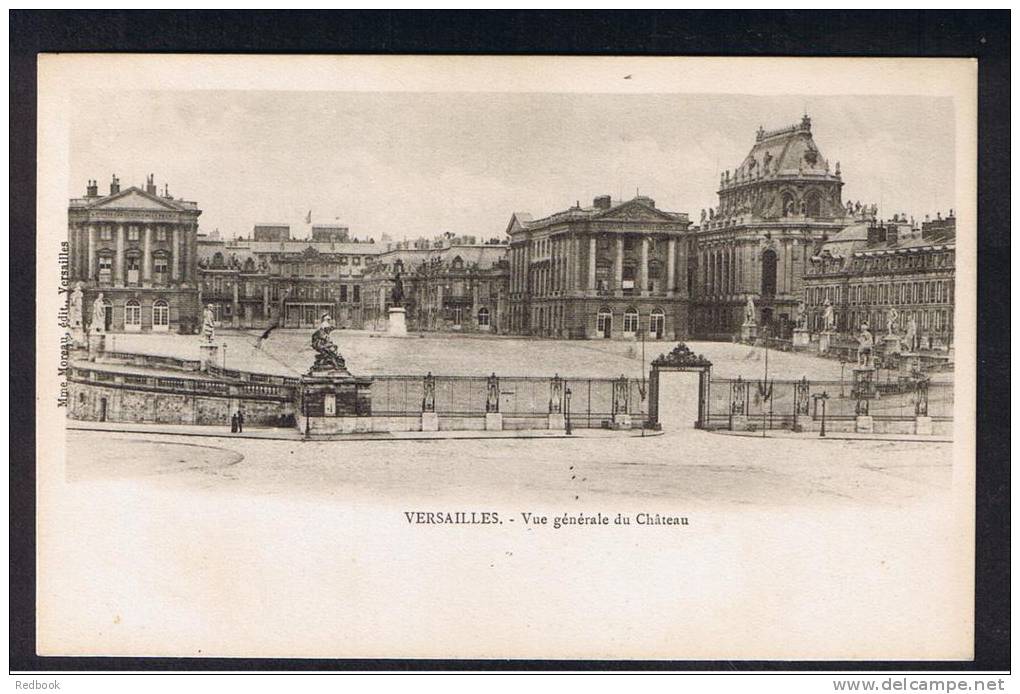 RB 899 - Early Postcard - Vue Generale Du Chateau - Versailles France - Ile-de-France