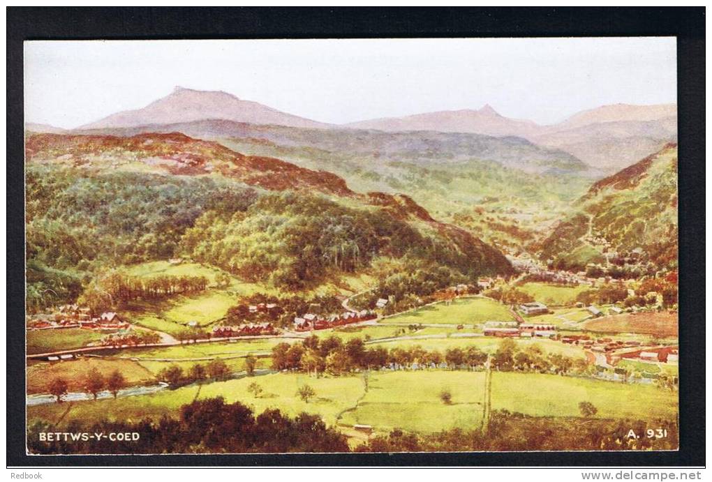 RB 900 -  Coloured Postcard - Bettws-Y-Coed - Caernarvonshire Wales - Caernarvonshire