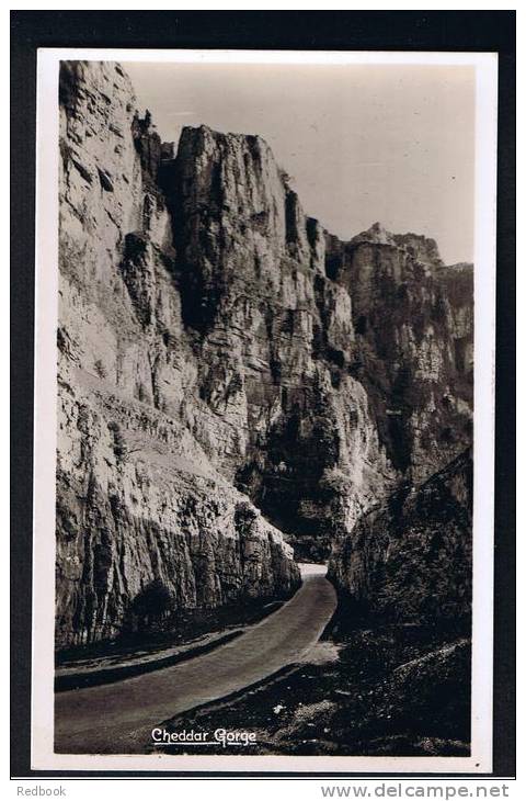 RB 900 -  Real Photo Postcard - Cheddar Gorge Somerset - Cheddar