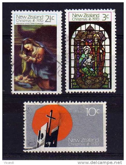 New Zealand - 1970 - Christmas - Used - Used Stamps