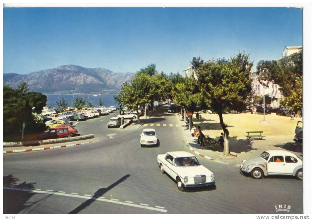 SAINT-FLORENT. - La Place Principale. Nombreuses Voitures Années 60.  CPM - Autres & Non Classés