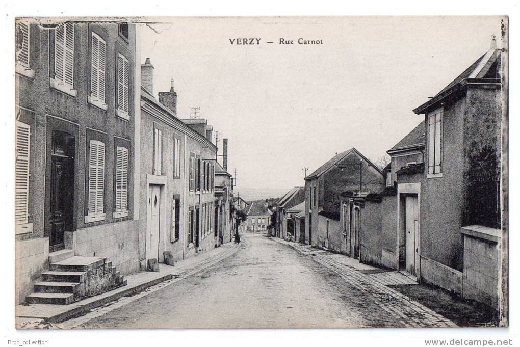 Verzy, Rue Carnot - Verzy