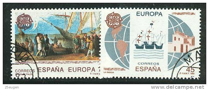 SPAIN 1992 EUROPA CEPT  Used  /zx/ - 1992