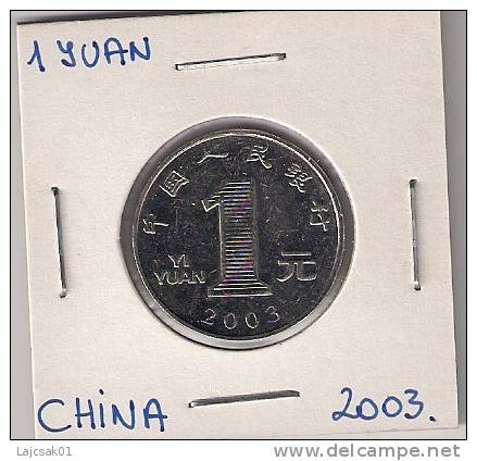 A10 China 1 YUAN 2003. UNC/aUNC - Chine