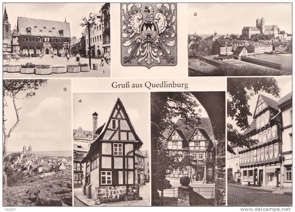 QUEDINBURG,HOUSES,GERMANY - Quedlinburg