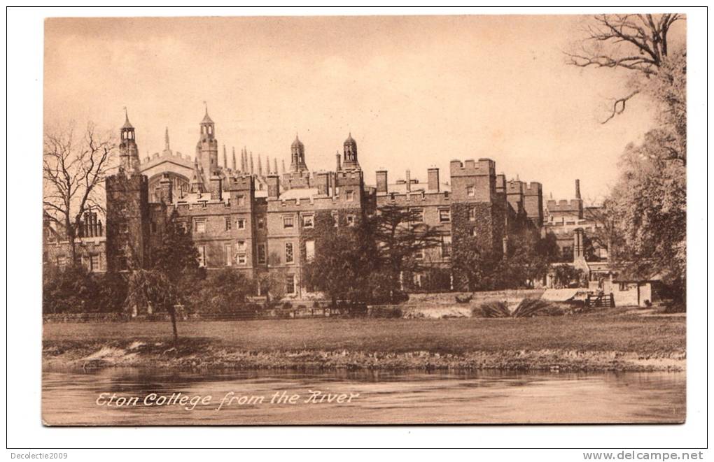 BR39413 Eton College From The Rver      2 Scans - Other & Unclassified