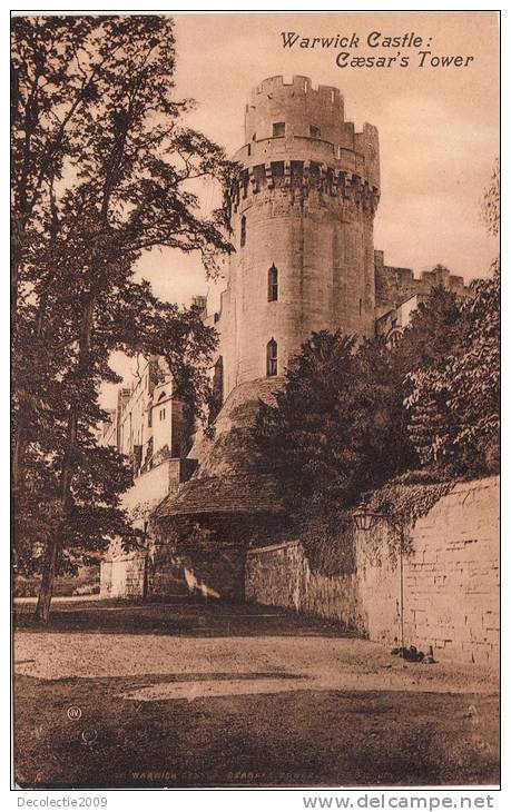 BR39462 Warwick Castle Caesar S Tower    2 Scans - Warwick