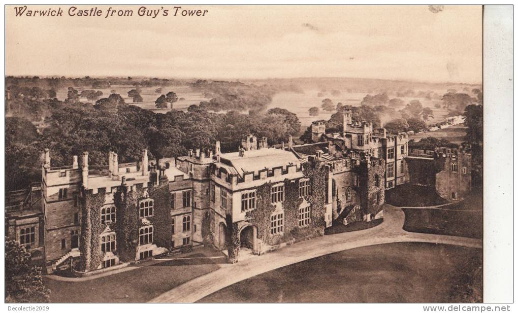 BR39467 Castle From Guy S Tower    Warwick    2 Scans - Warwick