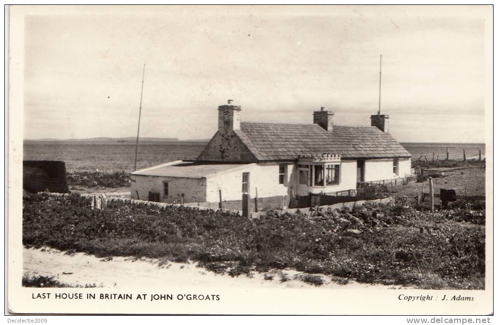 BR39501 Last House In Britian At John O Groats    2 Scans - Caithness