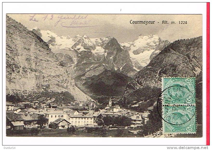 ITALIE - COURMAYEUR - Altri & Non Classificati