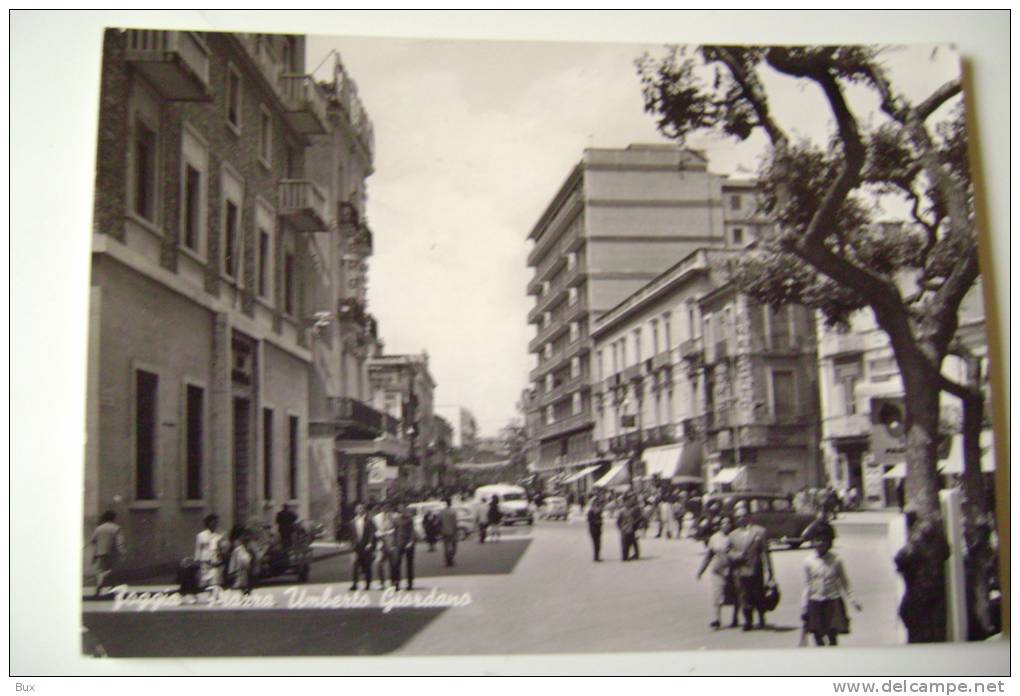 FOGGIA   PUGLIA   VIAGGIATA  COME DA FOTO  BOLLO RIMOSSO - Manfredonia