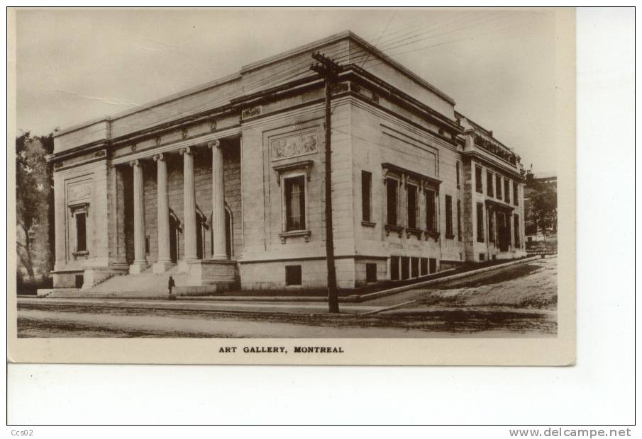 Art Gallery Montreal 1927 - Montreal