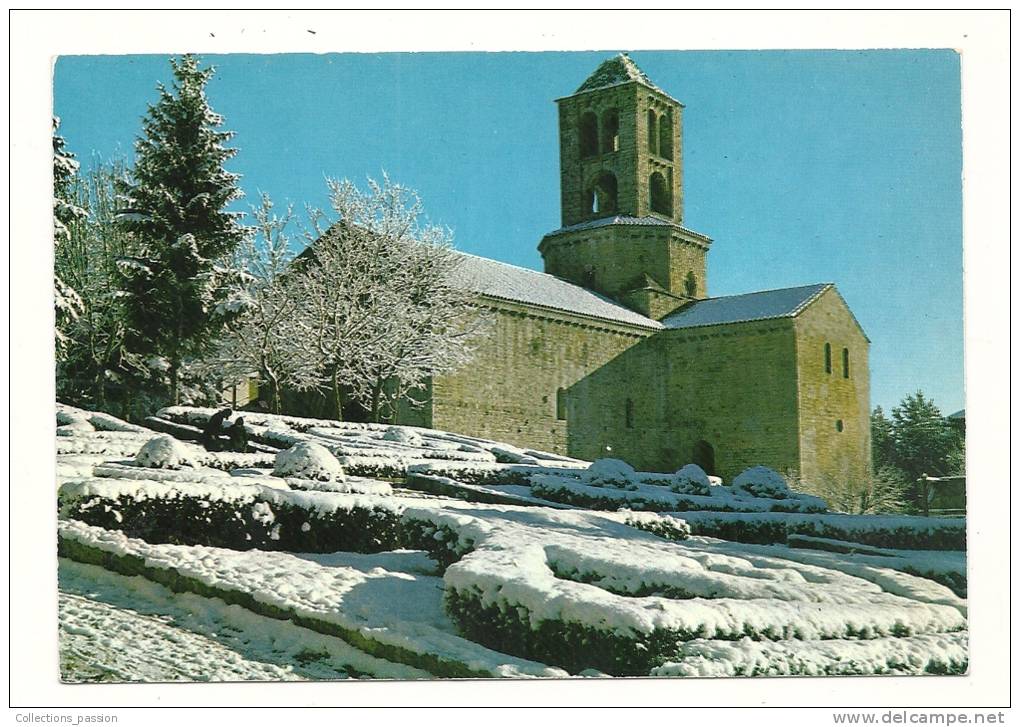 Cp, Espagne, Camprodon, Monastère De Saint-Pierre - Gerona