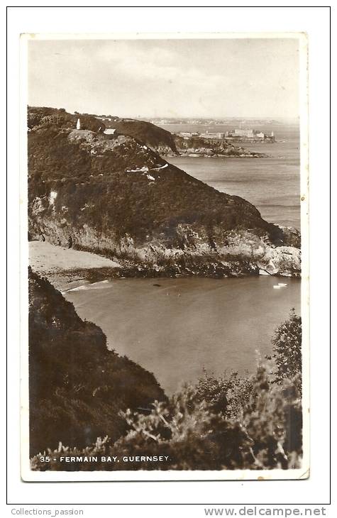 Cp, Iles De La Manche, Guernesey, Fermain Bay, écrite 1932 - Guernsey