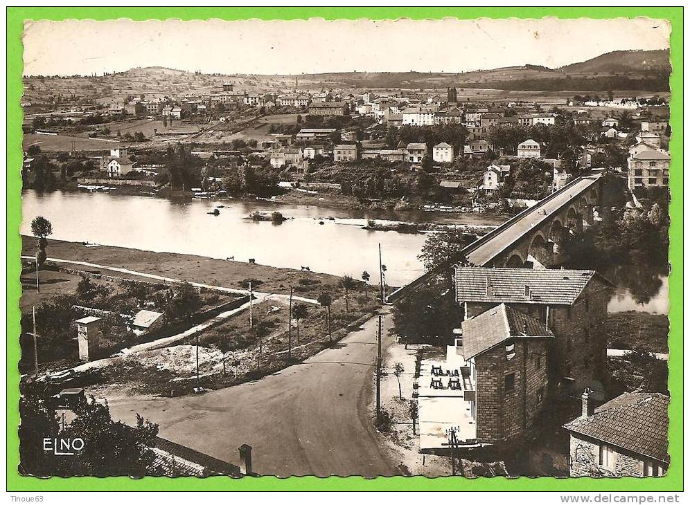 43 - RETOURNAC - Vue Générale Et Le Pont Sur La Loire - Edition Léon Margerit - Retournac