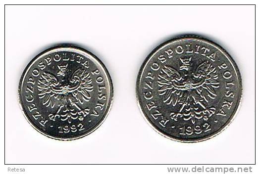 POLEN  10 En 20 GROSZY  1992 - Polen