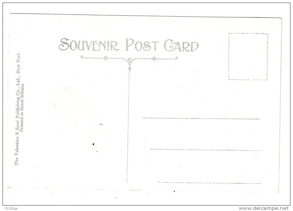 CPA : Etats - Unis : New York : West Main Street & St Paul Church : Middeltown : Dessin : Tramway , Calèche ... - Autres & Non Classés