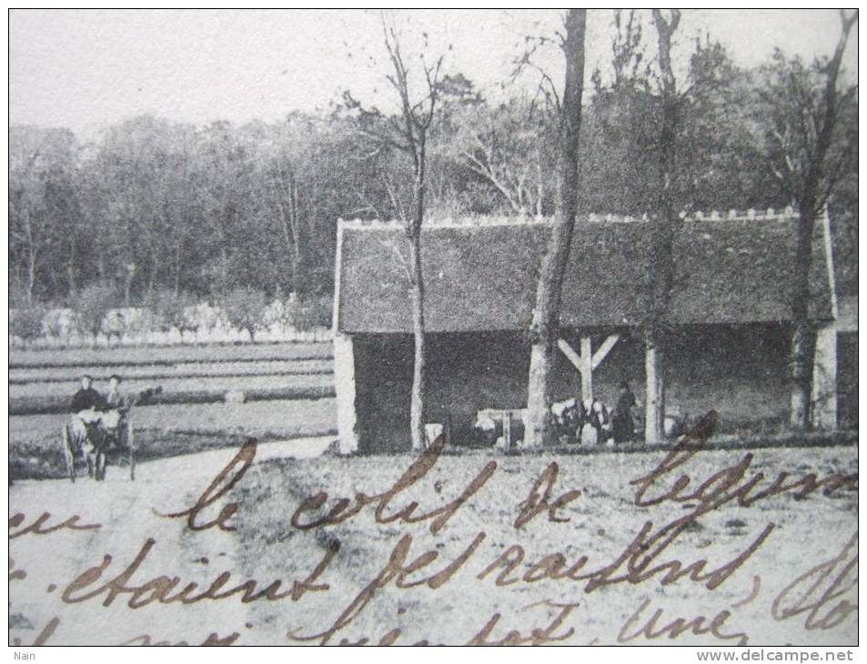 95 - LE PLESSIS BOUCHARD - LE LAVOIR -  VUE GENERALE - LABOUREUR - CARTE RARE - - Le Plessis Bouchard