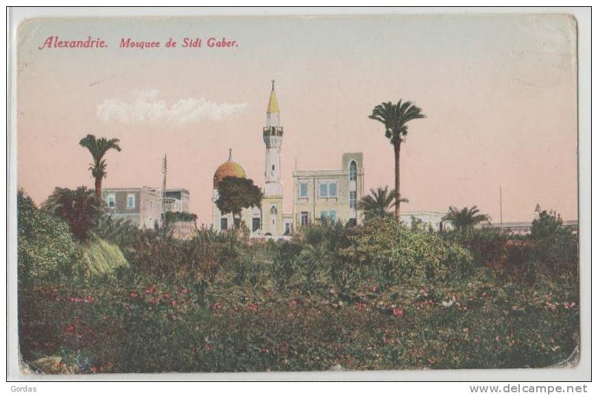 Egypt - Alexandrie - Alexandria - Mosque De Sidi Gaber - Alexandrie