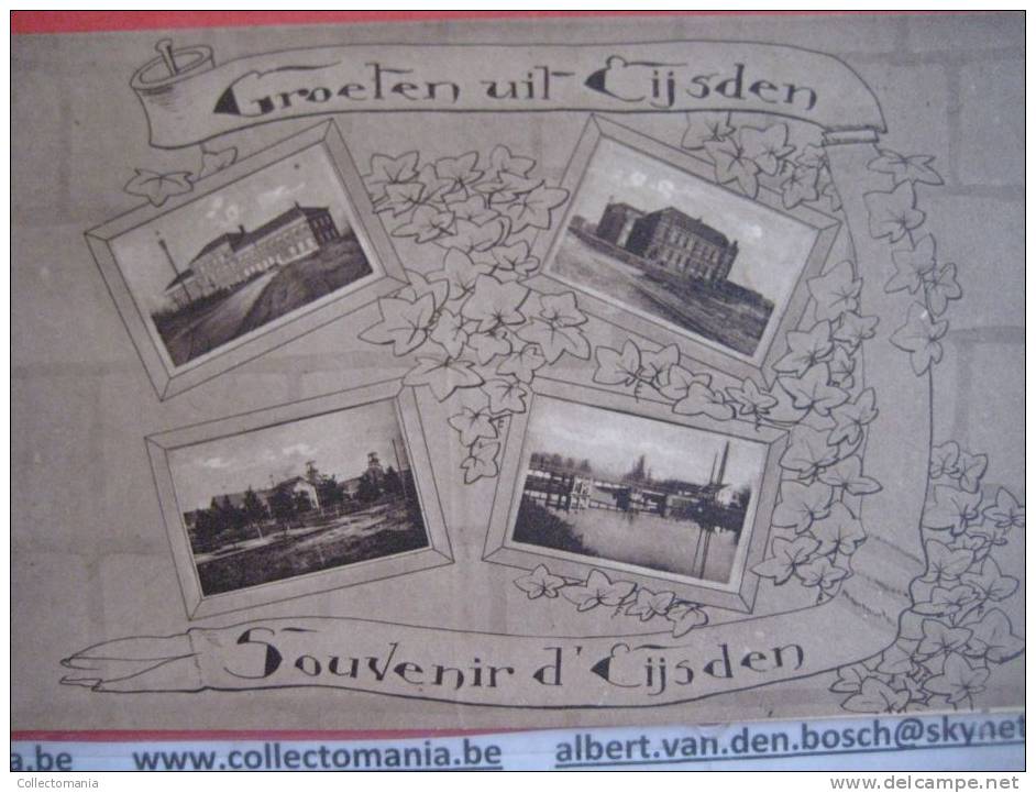 6 Postkaarten Eisden  St.Barbe Een Welgekend Huis, Groeten Uit Eysden, Eisden Mijnen, St.Barbe Ingang V H Dorp, Etc... - Maasmechelen