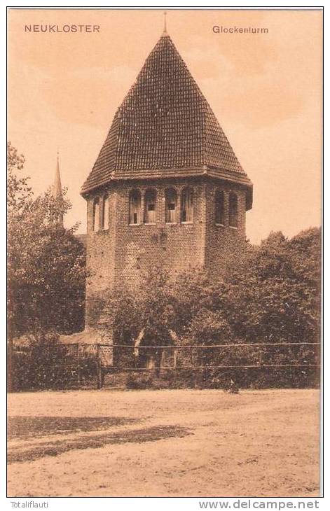 Neukloster Glockenturm 1907 Verlag Hermann Schumacher TOP-Erhaltung Ungelaufen - Neukloster