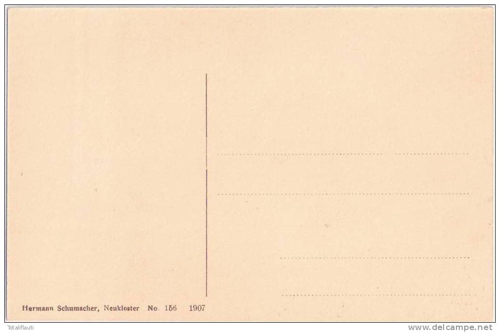 Neukloster Glockenturm 1907 Verlag Hermann Schumacher TOP-Erhaltung Ungelaufen - Neukloster