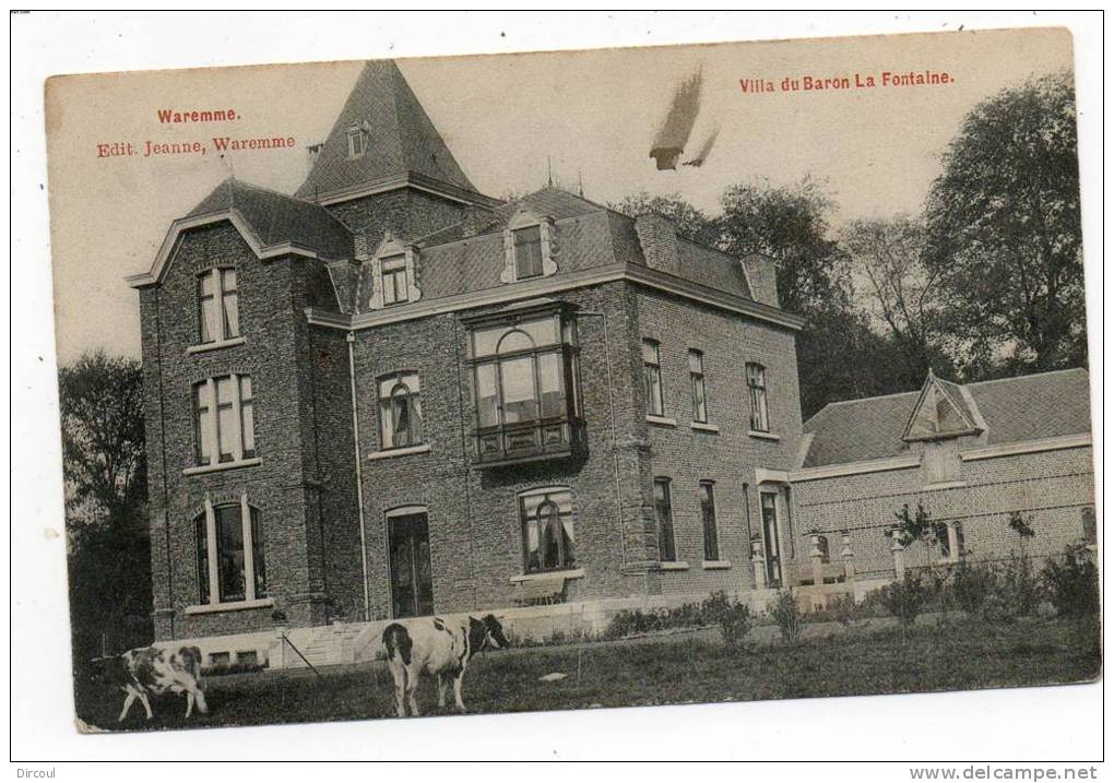 22462  -  Waremme  Villa  Du  Baron  La  Fontaine - Borgworm