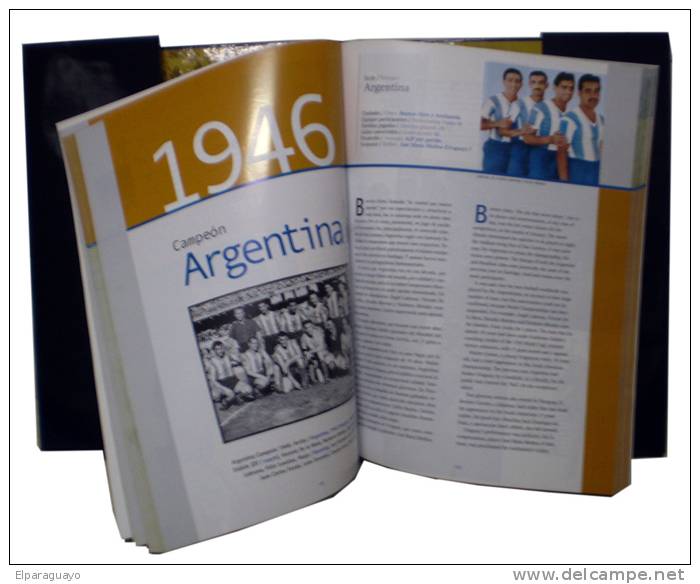 CONMEBOL - HISTORIA DE LA COPA AMÉRICA 1916-2007 - Andere & Zonder Classificatie