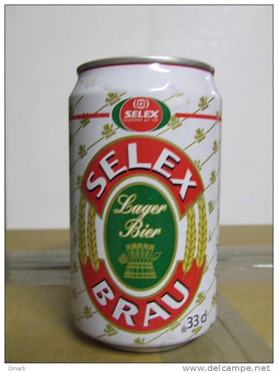 Alt130 Lattina Birra, Boite Biere, Can Beer, Lata Cerveza, 33cl, Selex Brau Birra Peroni, Lager, 1997 Italia - Lattine