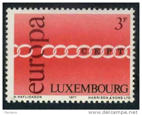 PIA  -  LUSSEMBURGO  -  1971  : Europa  (Yv 774-75) - 1971