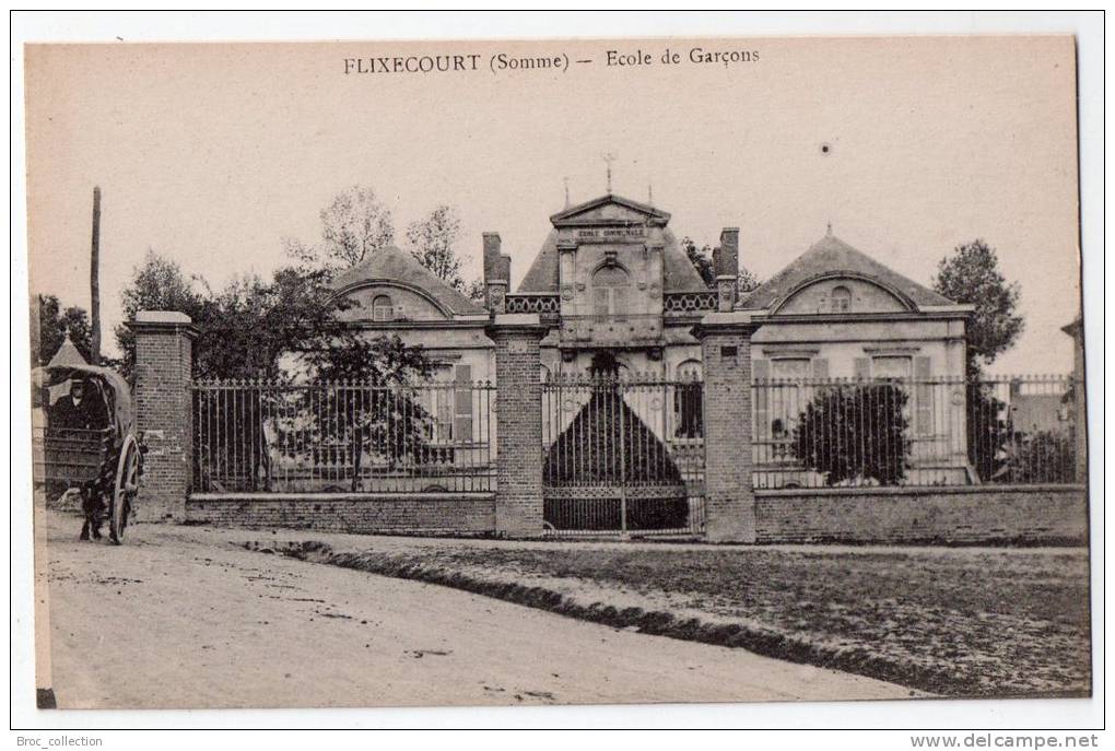 Flixecourt, école De Garçons - Flixecourt