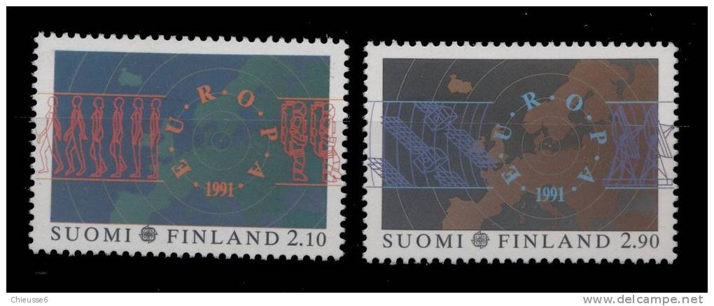 Finlande** 1110/1111 -  Europa 1991 - Ongebruikt